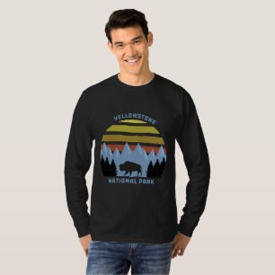 Yellowstone National Park Mountain Souvenir T-Shirt