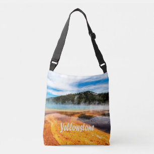 Yellowstone National Park Mountains Nature Animals Crossbody Bag