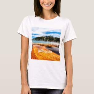 Yellowstone National Park Mountains Nature Animals T-Shirt