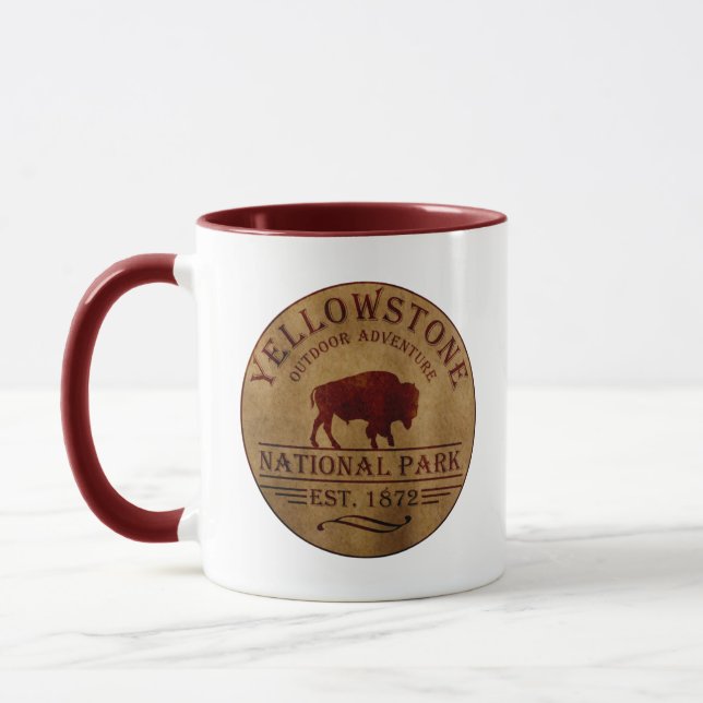 Yellowstone national park mug (Left)