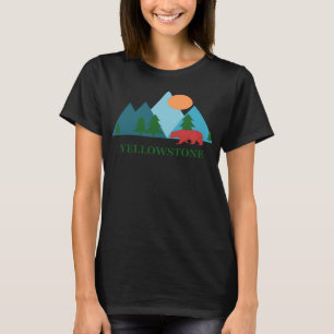 Yellowstone National Park Nature Vacation Souvenir T-Shirt