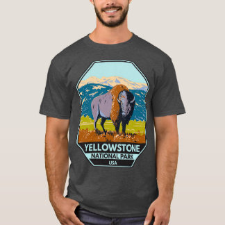 Yellowstone National Park North American Bison T-Shirt