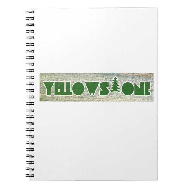 Yellowstone National Park Notebook (Front)