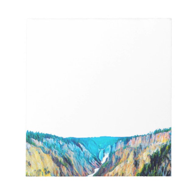 Yellowstone National Park Notepad (Front)
