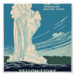 Yellowstone National Park Photo Print