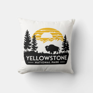 Yellowstone National Park pillow