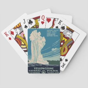 Yellowstone National Park Playing Cards