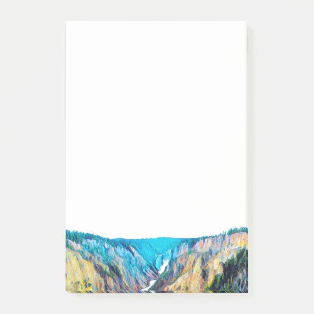 Yellowstone National Park Post-It Notes (Front)