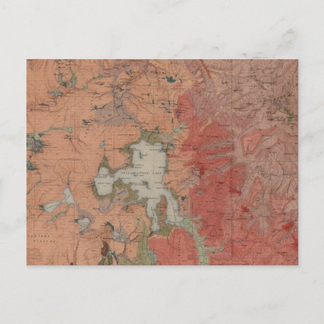 Yellowstone National Park Postcard (Front)