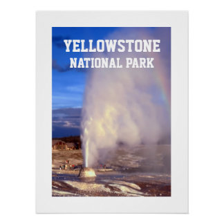 Yellowstone National Park Poster