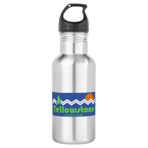 Yellowstone National Park Retro 532 Ml Water Bottle