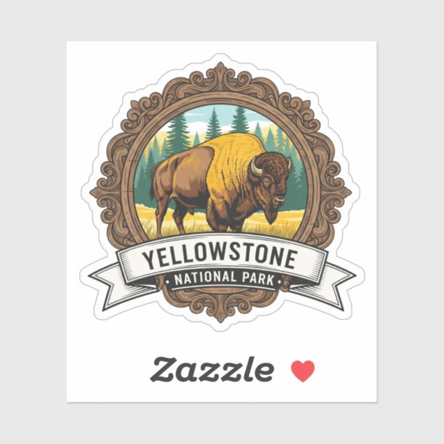 Yellowstone National Park Souvenir (Sheet)