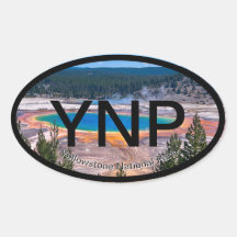 Yellowstone National Park Sticker