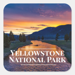 Yellowstone National Park Stickers