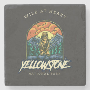 Yellowstone National Park Stone Coaster