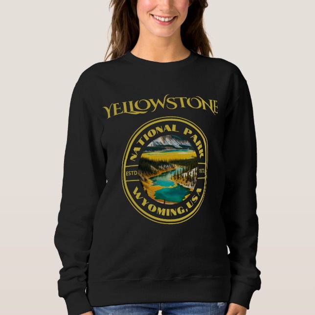 Yellowstone National Park Sweatshirt (Front)