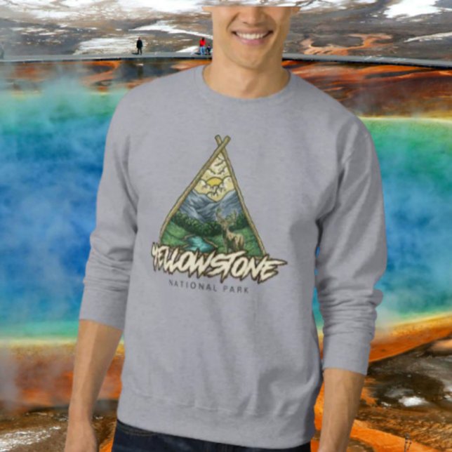 Yellowstone National Park Sweatshirt (Creator Uploaded)
