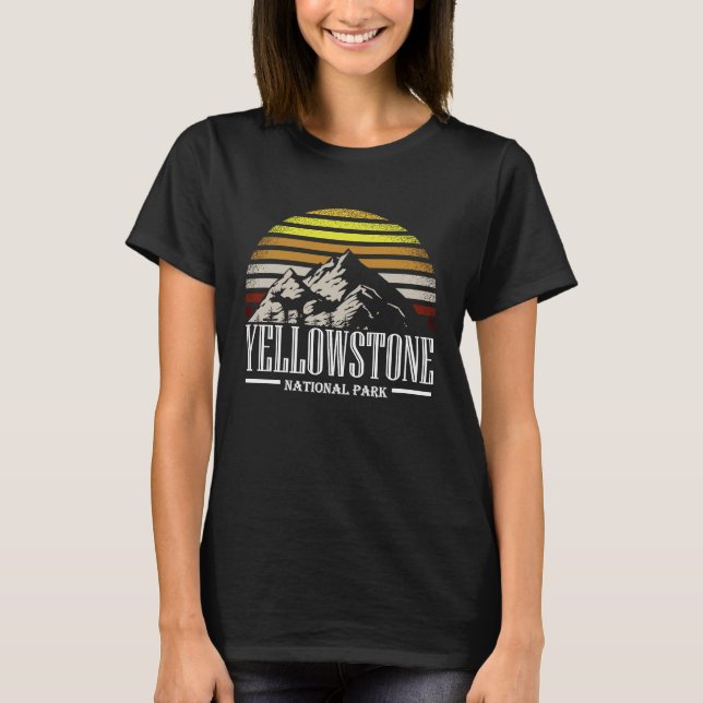 Yellowstone National Park T-Shirt (Front)
