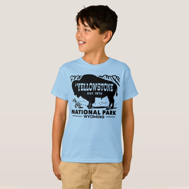 Yellowstone National Park T-Shirt (Front Full)