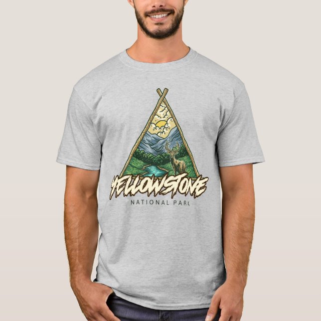 Yellowstone National Park T-Shirt (Front)