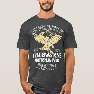 Yellowstone National Park T Shirt Adventure Awaits