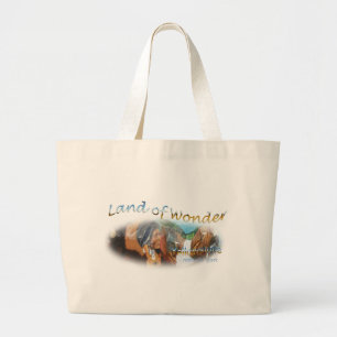 Yellowstone National Park, the land of wonder Large Tote Bag
