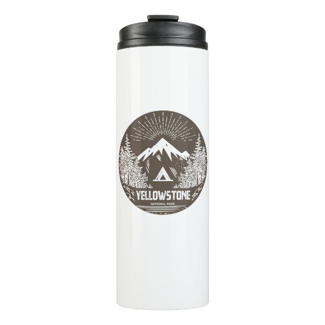 Yellowstone National Park Thermal Tumbler (Front)