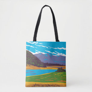 Yellowstone National Park Tote Bag