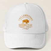 Yellowstone national park trucker hat (Front)