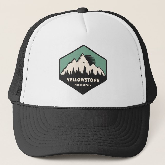 Yellowstone National Park Trucker Hat (Front)