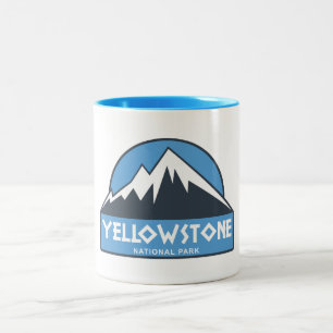 Yellowstone National Park Two-Tone Coffee Mug
