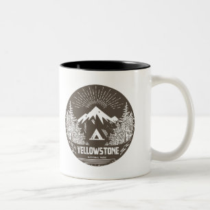 Yellowstone National Park Two-Tone Coffee Mug