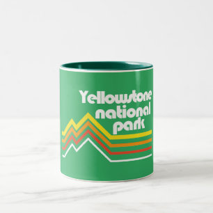 Yellowstone National Park Two-Tone Coffee Mug