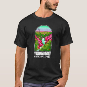 Yellowstone National Park Usa Men Women Camping Hi T-Shirt