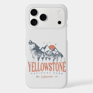 Yellowstone National Park Wolf Mountains Vintage