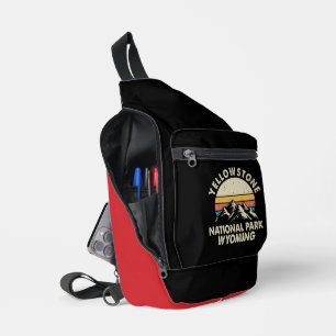 Yellowstone National Park Wonders Sling Bag