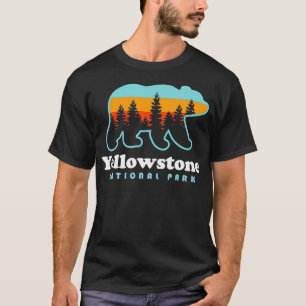 Yellowstone National Park Wyoming Bear Men Women T T-Shirt