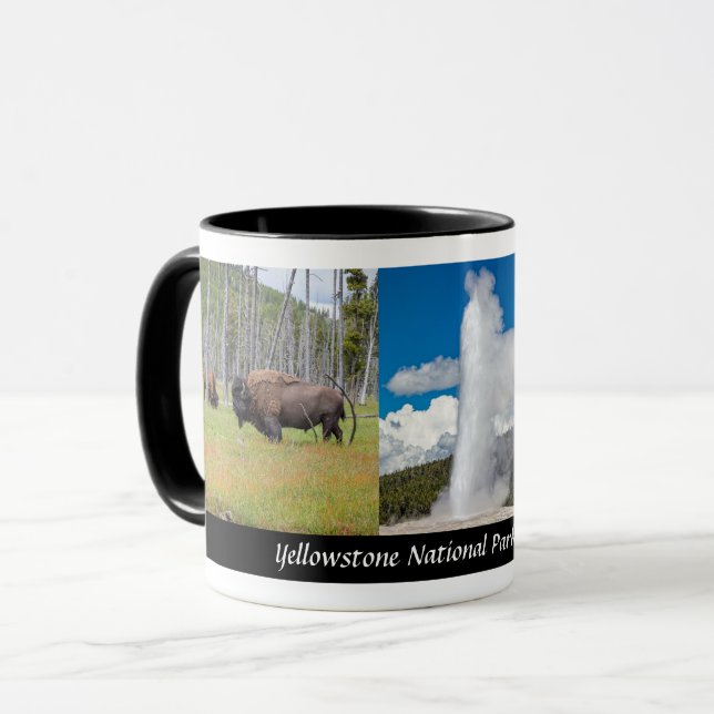 Yellowstone National Park, Wyoming - Designer Mug (Front Left)