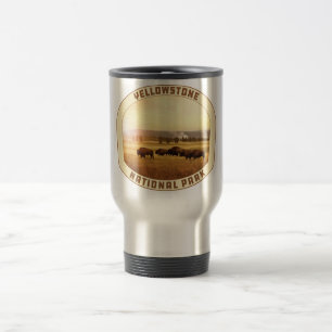 Yellowstone National Park Wyoming Montana Idaho Travel Mug
