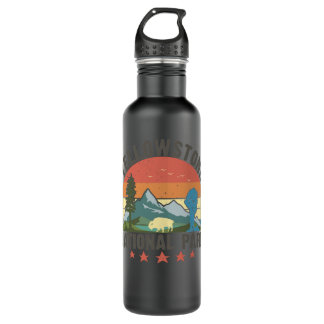 Yellowstone National Park Wyoming mountains landsc 710 Ml Water Bottle