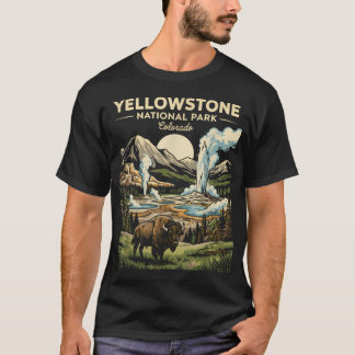 Yellowstone National Park Wyoming Vintage T-Shirt