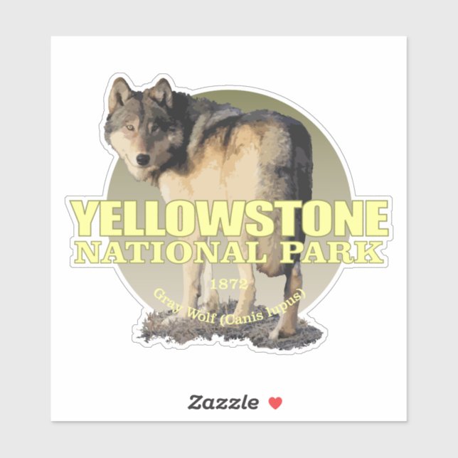 Yellowstone NP (Wolf) (Sheet)