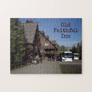 Yellowstone Old Faithful Inn Scenic Puzzle