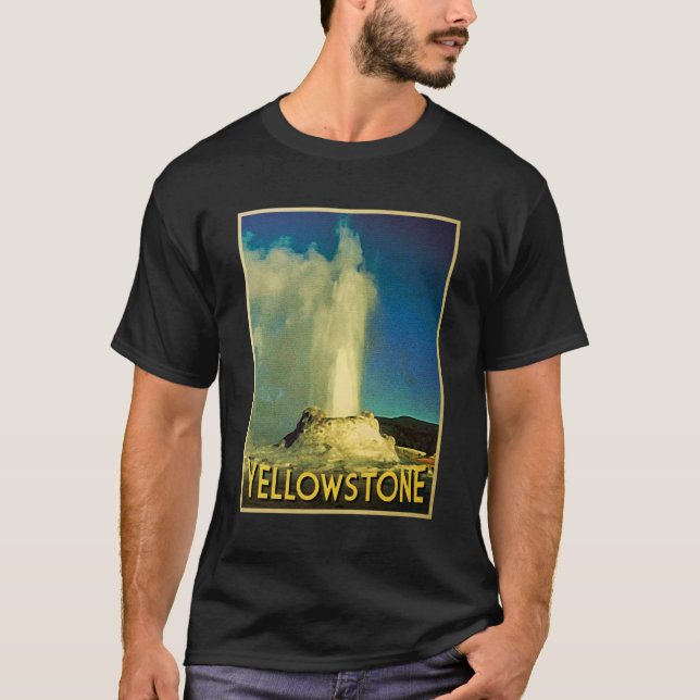 Yellowstone Old Faithful T-Shirt (Front)