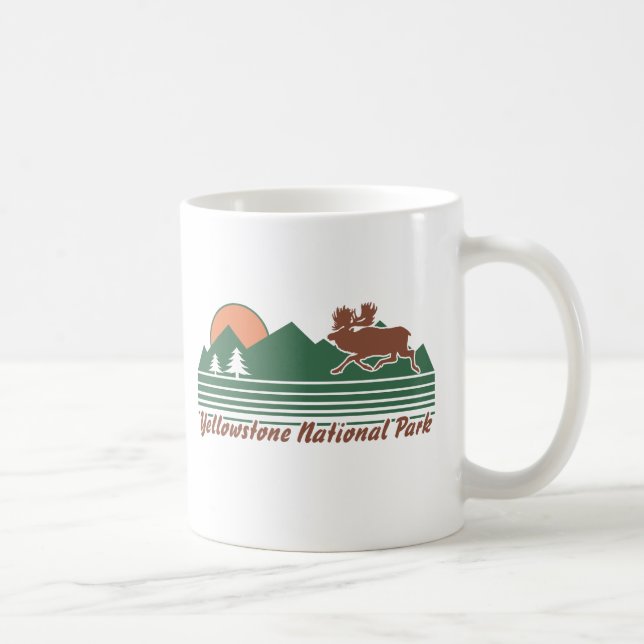 Yellowstone Park Coffee Mug (Right)