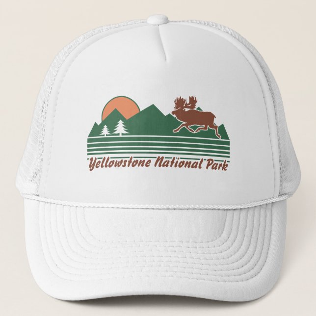 Yellowstone Park Trucker Hat (Front)