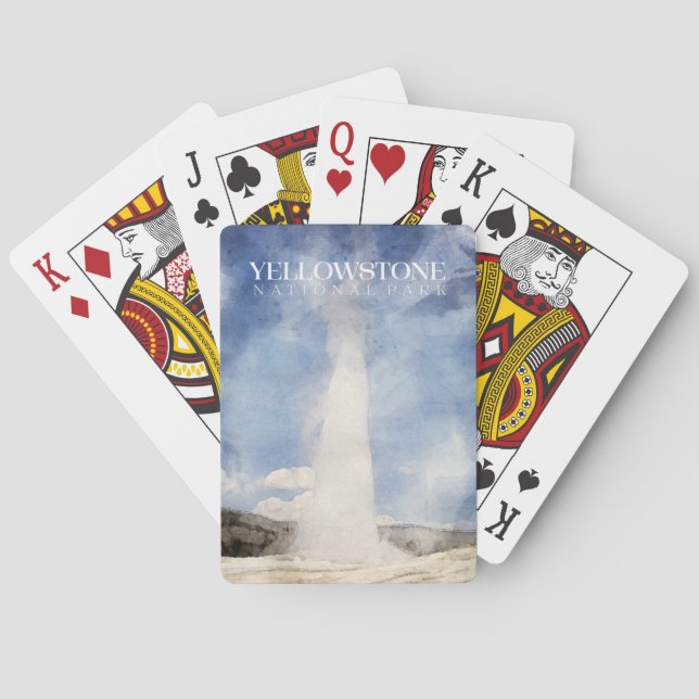 Yellowstone Playing Cards, National Park Deck Playing Cards (Back)