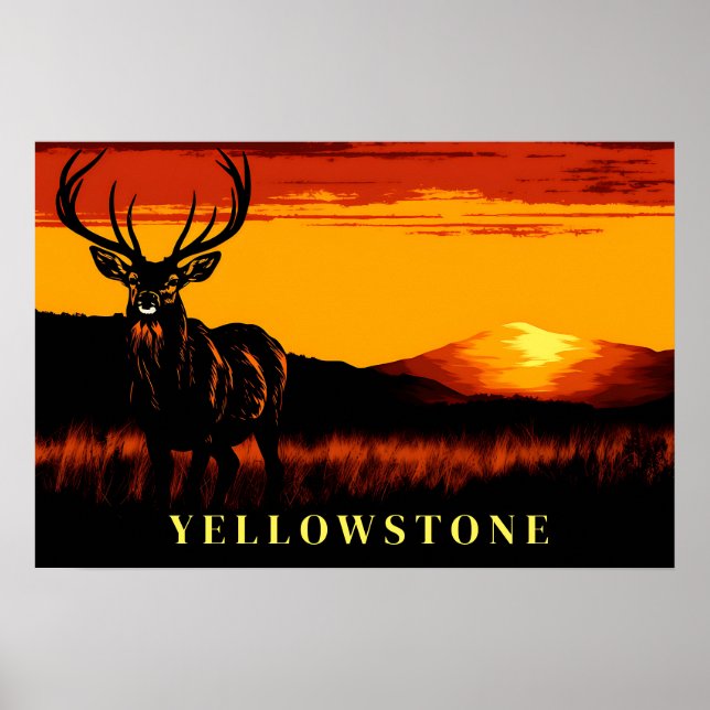 Yellowstone Poster Art  (Front)