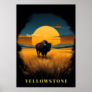 Yellowstone Poster Art 