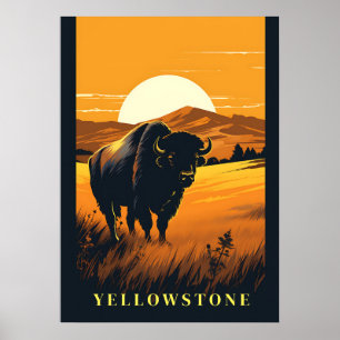 Yellowstone Poster Art 